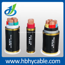0.6 / 1KV cobre o aluminio XLPE aisló el cable de transmisión subterráneo acorazado, cable de transmisión de baja tensión de alta calidad